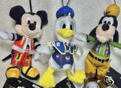 キングダムハーツ　マスコット～王様・ドナルドダック・グーフィー～3種コンプセット