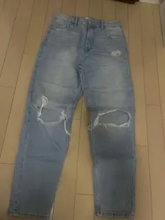 ZARA ライトブルーデニムパンツ EUR 36