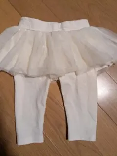 baby GAP チュチュ付きレギンス 3-6ヶ月 ホワイト