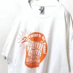 ギルダン 25イヤーズスーパーボウル Tシャツ ホワイト 白 XL 古着