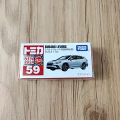 新品未使用　トミカ No.59 スバル レヴォーグ 初回特別仕様のサムネイル