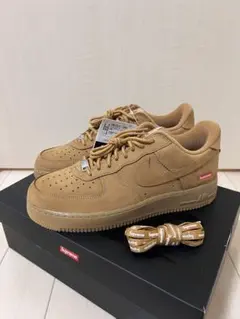 NIKE Supreme Air Force 1 Low Wheat