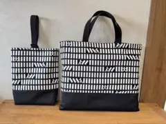 レッスンバック　シューズ袋　着替え袋　入園準備　入学準備　着替え袋　シンプル