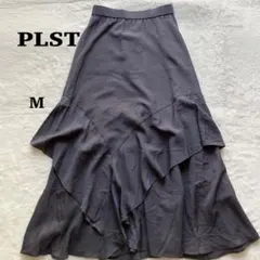 PLST プラステ　ラッフルタイプライタースカート　マキシ丈スカート　フリル　Mのサムネイル