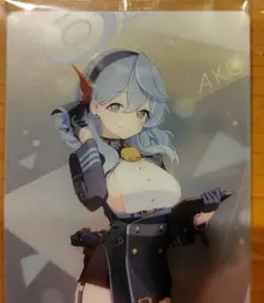 ブルーアーカイブ 暗号仕掛けの挑戦状 ノベルティカード 天羽アコ