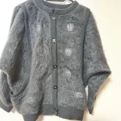 新品未使用、厚手ニットカーディガン
