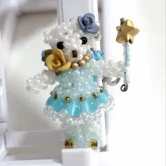ハンドメイド ストラップ【クマちゃん】
