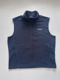 ［Columbia］フリースベスト ネイビー