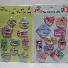 ティンカーベル　プリンセス　ウォーターシール　2種