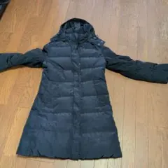 UNIQLOユニクロネイビー フード付き ダウンジャケット M