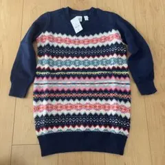 GAP KIDS ノルディック柄セーター 110cm
