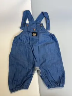 デニム風サロペット