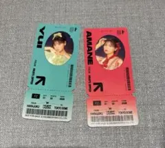 FRUITS ZIPPER 櫻井優衣　月足天音ららぽーと　ステッカー