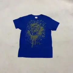 ANTICLASS Tシャツ ブルー Mサイズ
