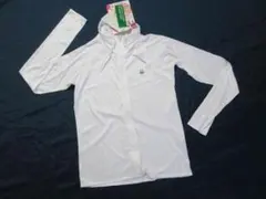 ♪新品★ベネトン★Mサイズ★UVパーカー★フルジップ★衿高★指穴のサムネイル