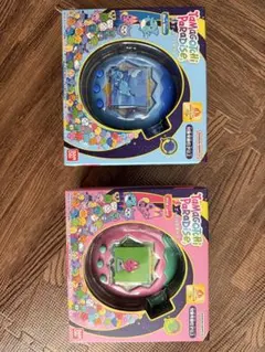 たまごっちパラダイス 3体セット（ピンク・ブルー・パープル）液晶保護