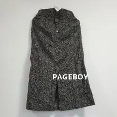 PAGEBOY ペイズリー柄千鳥タイトスカート