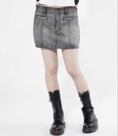 ☆X-girl☆デニム ミニスカート