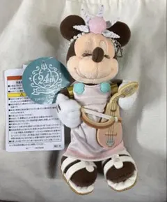 東京ディズニーシー 24周年 ミニー ぬいぐるみバッジ　マーメイドラグーン