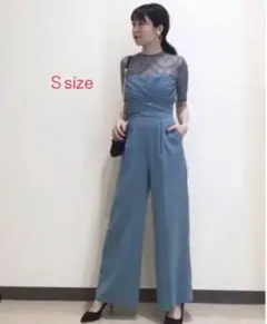 【トップスセット】LagunaMoon LADYクロスベアパンツドレス　Sサイズ