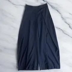 ZARA センタープレス ワイドパンツ ピンストライプ バルーンパンツY2K