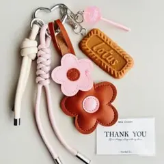 《158》 キーホルダー　　じゃらじゃらキーホルダー 　バッグチャーム