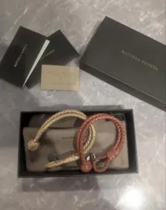 BOTTEGAVENETA　ボッテガヴェネタ　イントレチャートブレス　2個セットのサムネイル