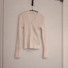 ユニクロ エクストラファインメリノショートリブカーディガン