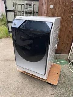 SHARP ドラム式洗濯機 ES-W114-SL 2021年製 識別T - メルカリ