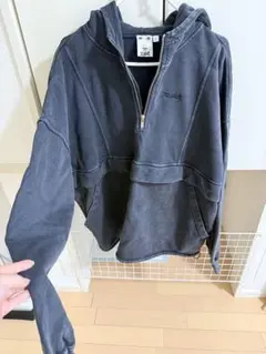 xgirl ダークグレー ジップアップパーカー