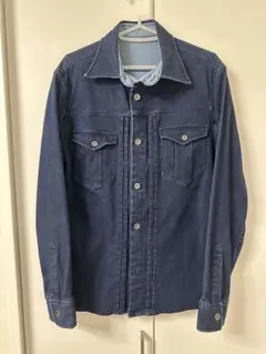 COMME CA ISM デニムシャツ ダンガリーシャツ Sサイズ
