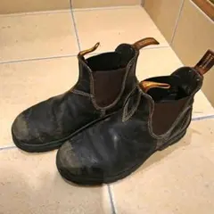 UK8 ブランドストーン　日本未発売モデル　ダークブラウン　サイドゴアブーツ