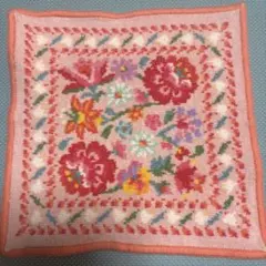 FEILER フェイラー タオルハンカチ チロリアンフラワー柄