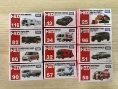 トミカ 新品未使用11台セット - メルカリ