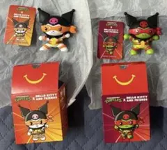 タートルズ x クロミ 2種類　海外限定ハッピーセット‼️