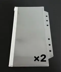 ‪‪❤︎‬ セリア 6リング用収納ファイル ‪2点‬ ‪‪❤︎‬