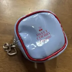 SWEET CHERRY 小物入れ 水色　スリコのサムネイル