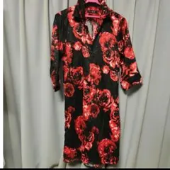 civarize V系　花柄シャツ2　ラルク　ロックドレープ　6分bl ゴシックのサムネイル