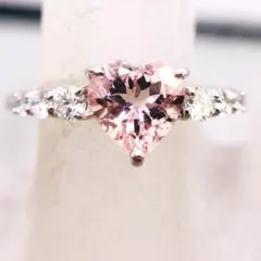 最終のご案内です。モルガナイト プリンセスリング - メルカリ