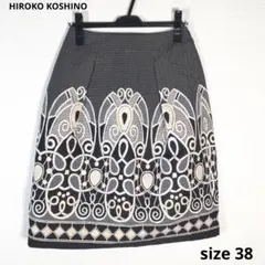 ☆美品☆HIROKO KOSHINO ヒロココシノ スカート size38のサムネイル