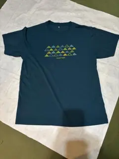 mont-bell ウィックロンTシャツ　ブルーグリーンメンズL