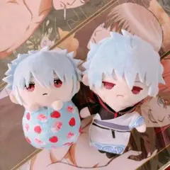 銀魂】坂田銀時 20cmぬいぐるみ - メルカリ