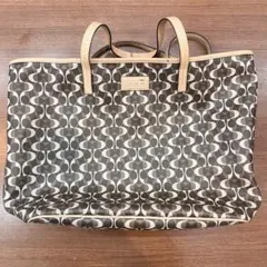 coach コーチ トートバッグ PVC シグネチャー ブラウン