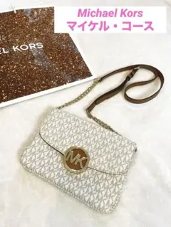 Michael Kors マイケル・コース　レディース　バッグ　クロスボディ　白
