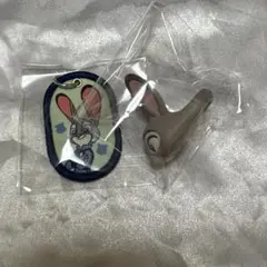 ズートピア　ジュディ　キーホルダー、リング