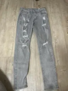 ダメージスキニーデニムAMIRI purple ksubi guapi mnml - メルカリ