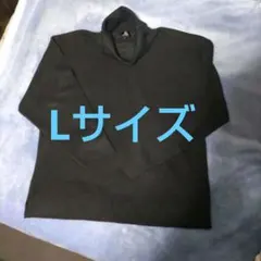 モノマート　オーバーサイズ ブラック タートルネック セーター