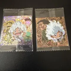 ワンピース　シール　ウエハース　ルフィ　ギア5