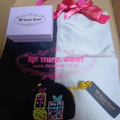 新品未使用　Think Bee!　ミニポーチ　箱つきのサムネイル