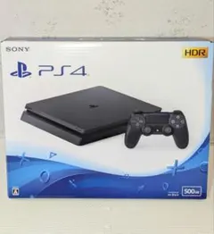 【箱付】PlayStation4 500GB 本体 ジェットブラック 付属物完備